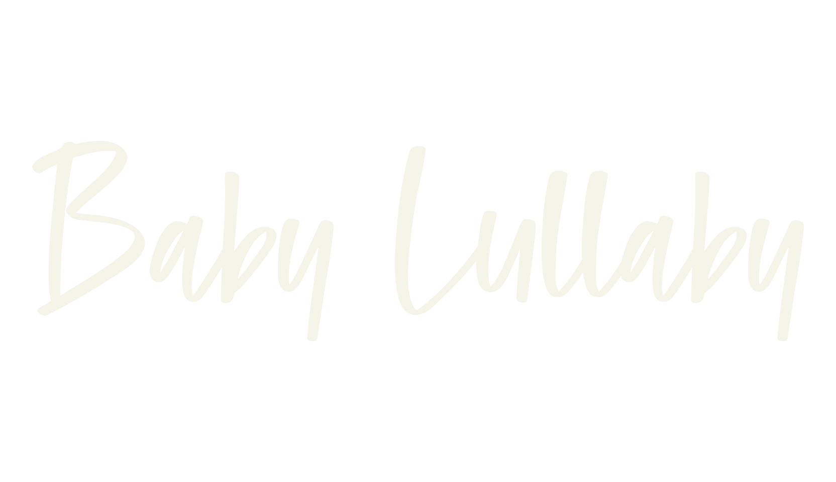 Baby Lullaby, childish font preview