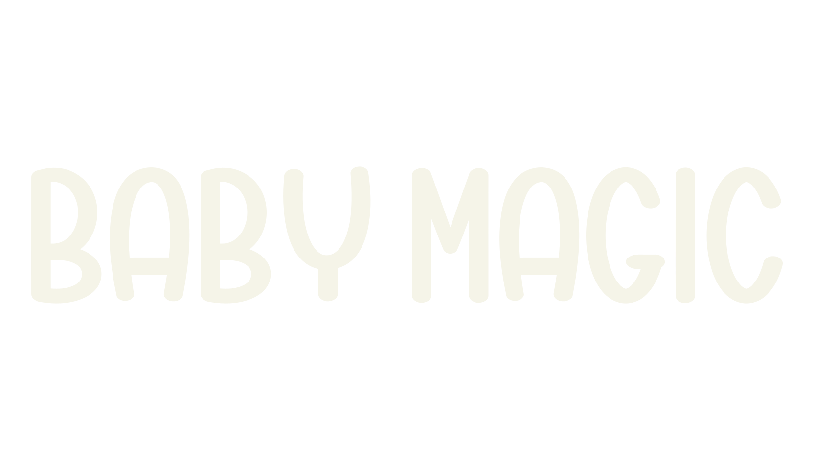 Baby Magic, cute font preview