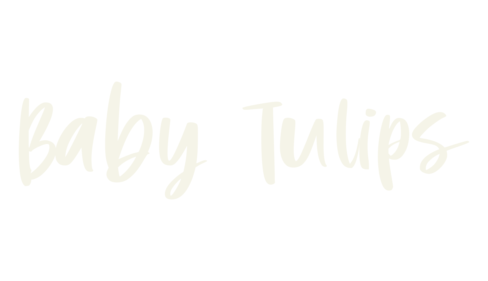 Baby Tulips, baby font preview
