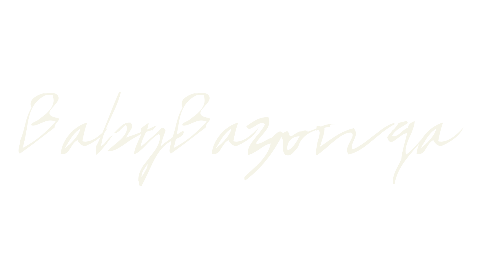 BabyBazonga, fashion script font preview