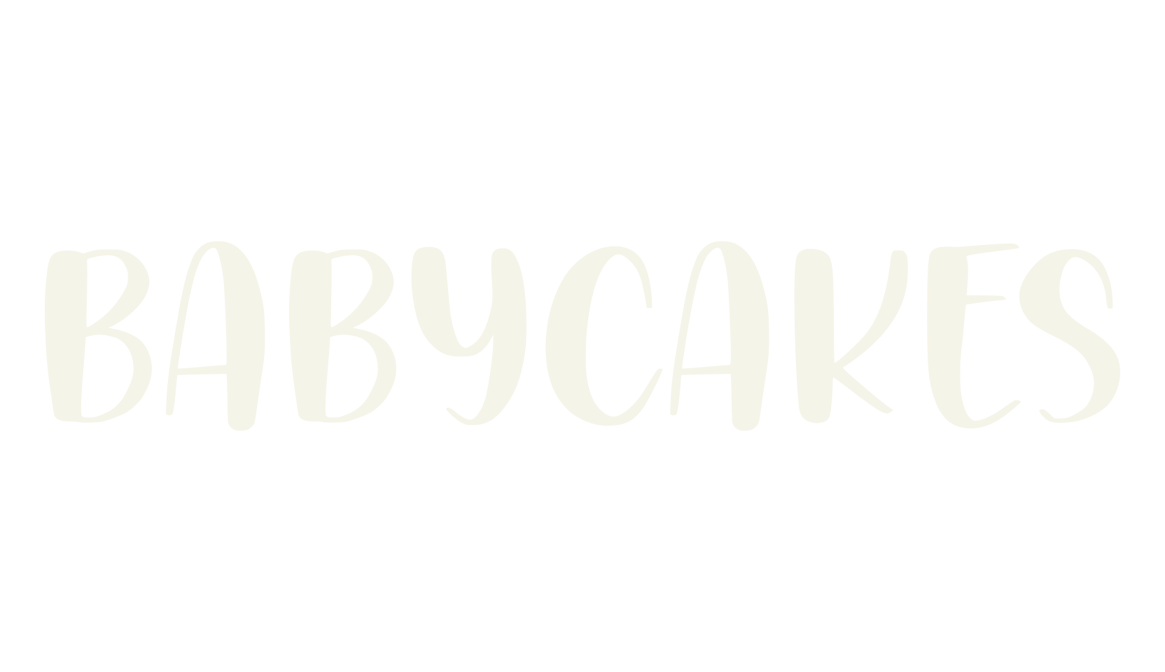 BABYCAKES, fashion sign font preview