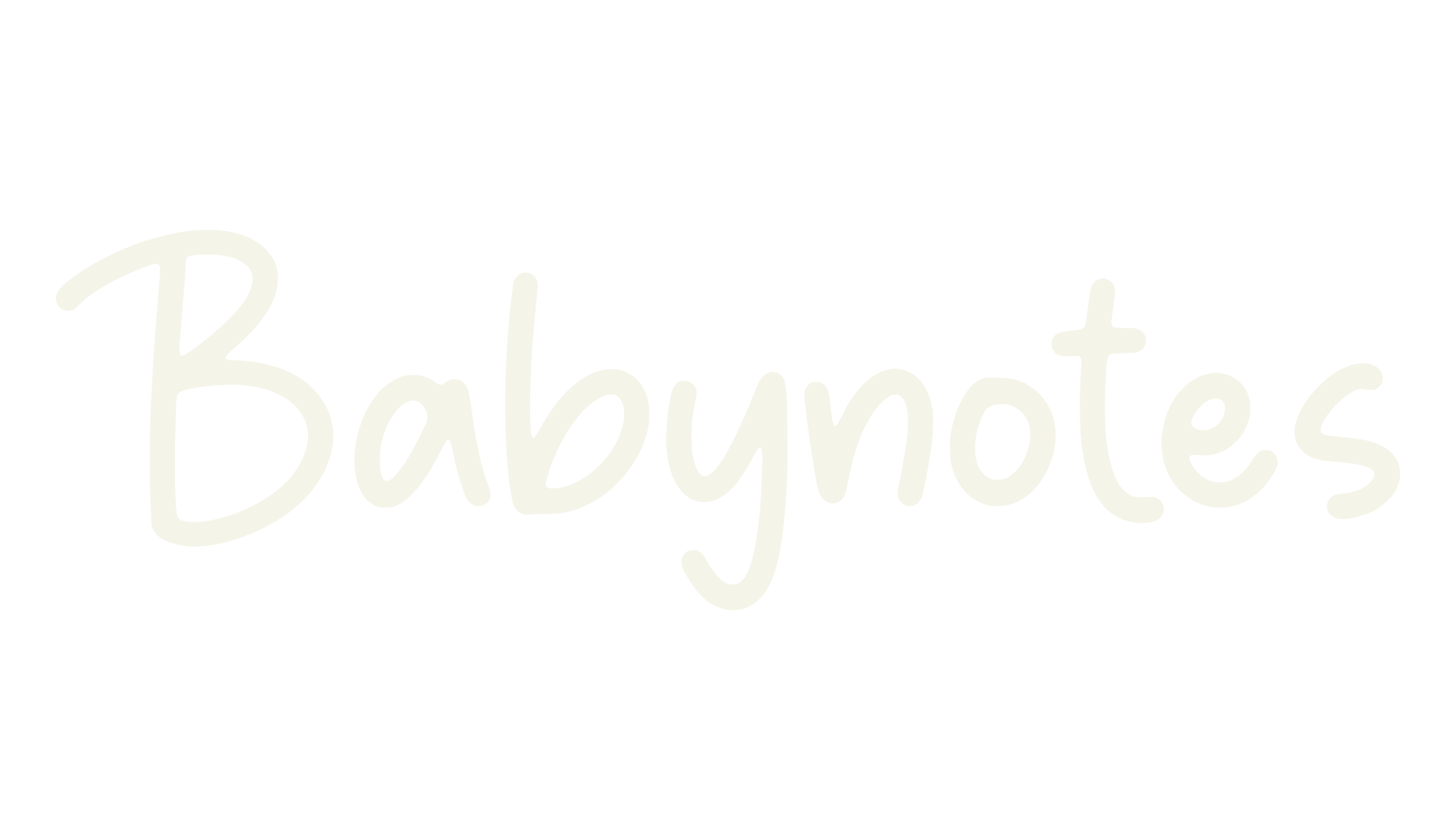Babynotes, cute font preview