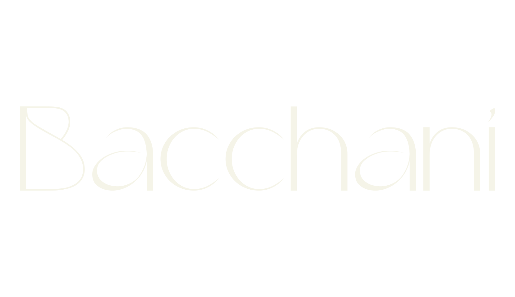 Bacchani, unique font preview
