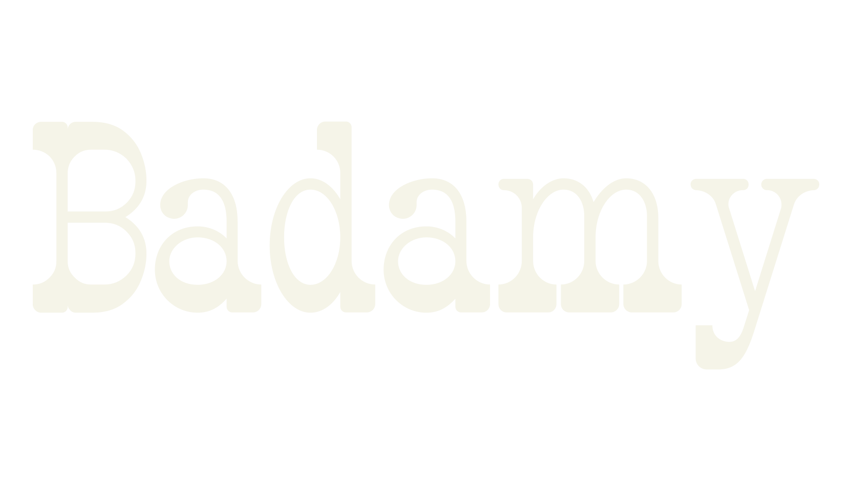 Badamy, wild west font preview