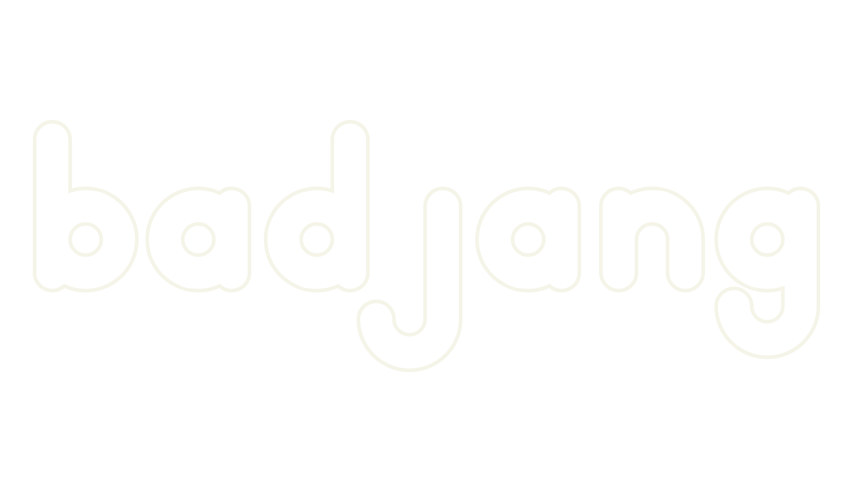 badjang, sans serif font preview