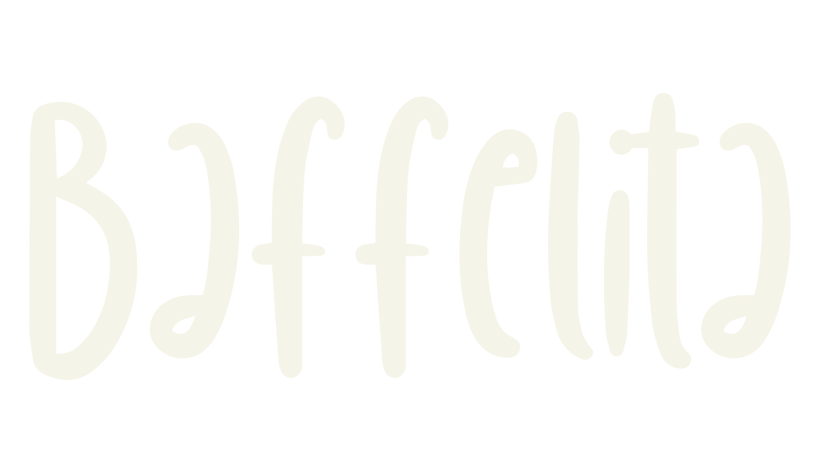 Baffelita, fancy font preview