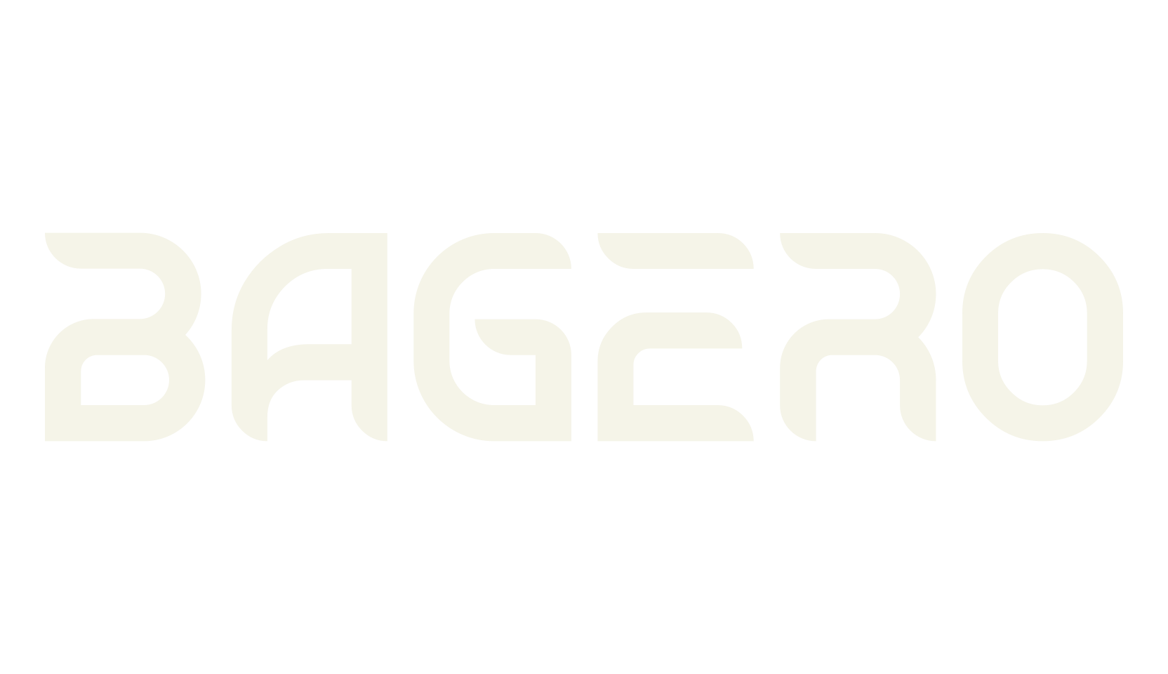 Bagero, serif font preview