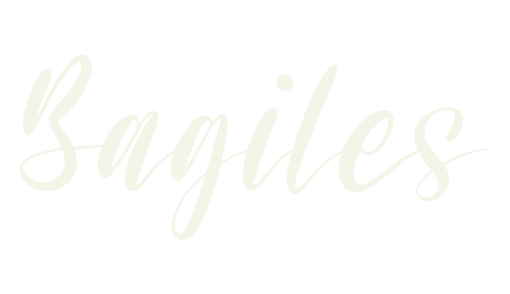 Bagiles, fancy font preview