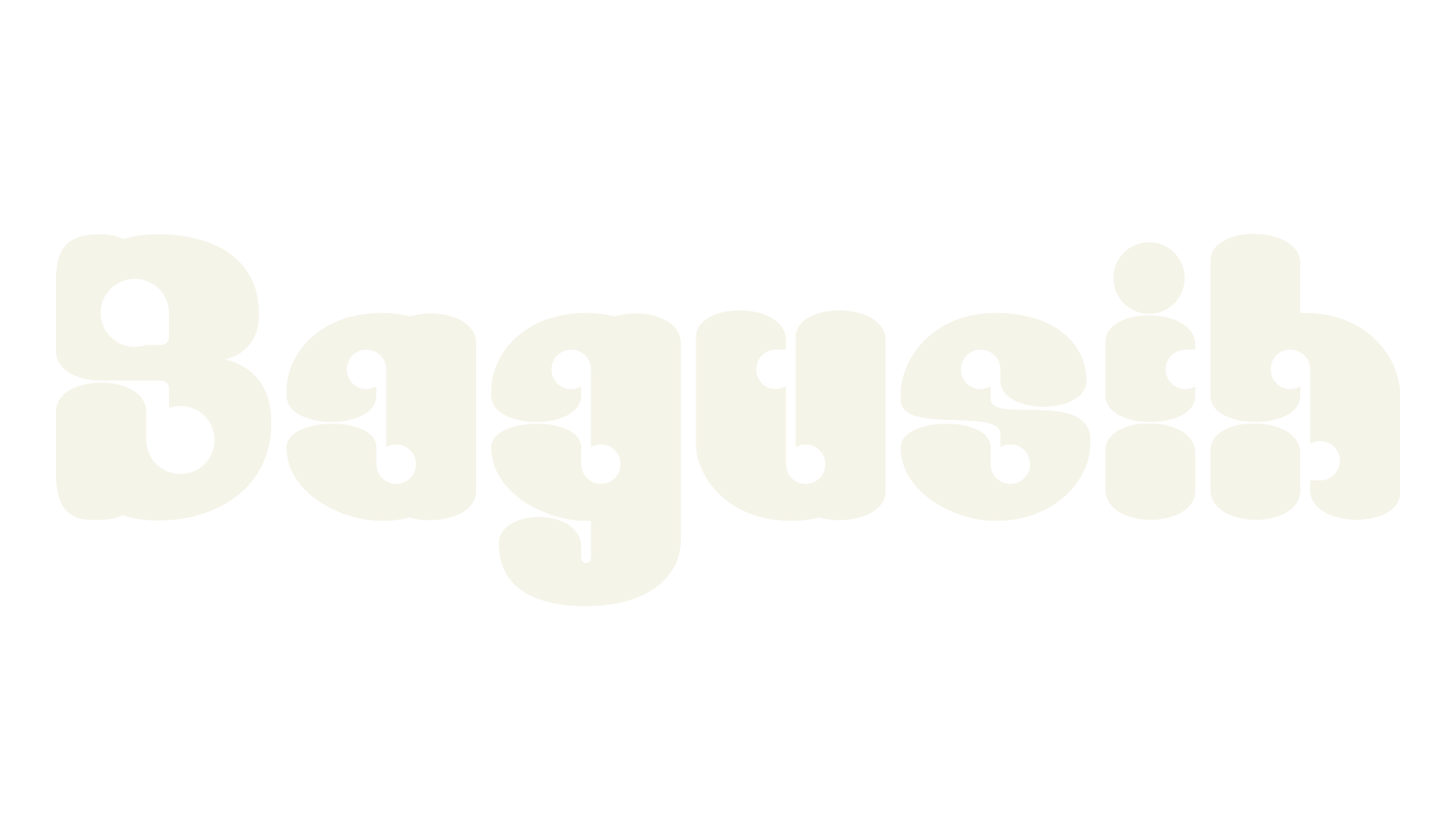 Bagusih, groovy font preview