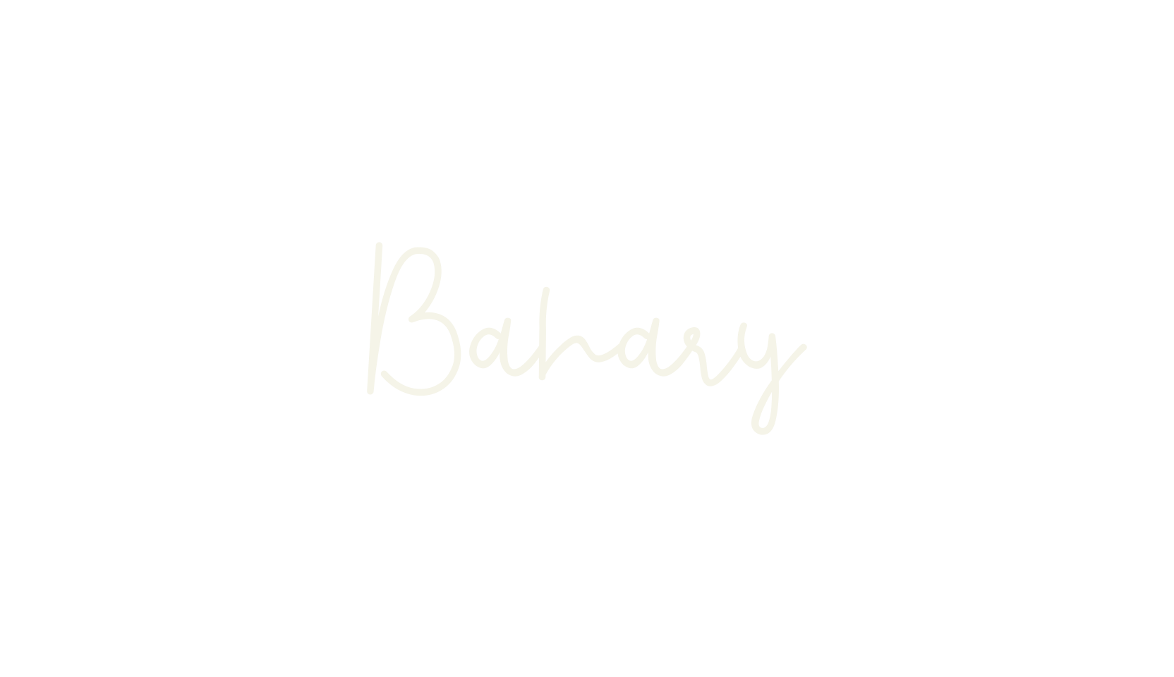 Bahary, joined font preview