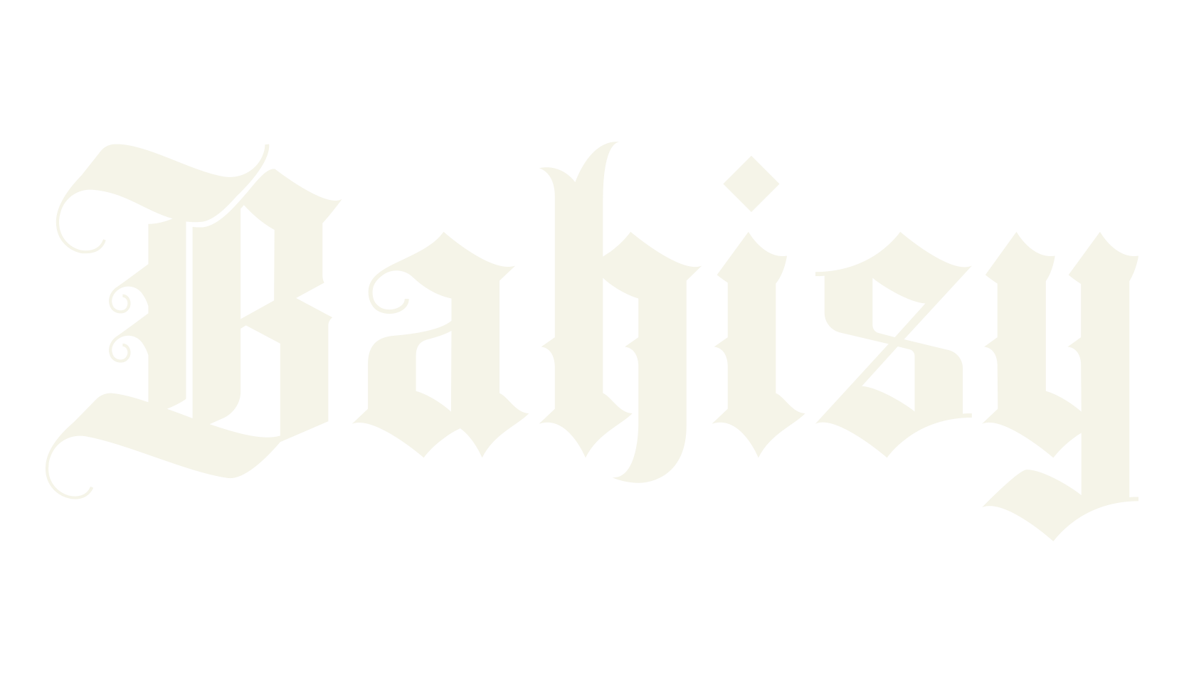 Bahisy, tattoo font preview