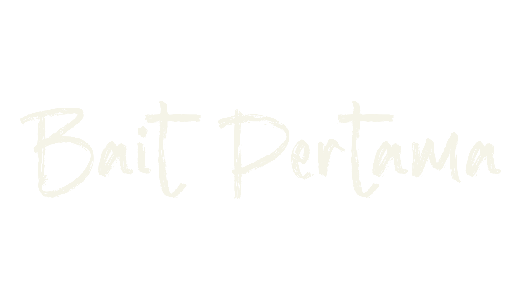 Bait Pertama, typewriter font preview