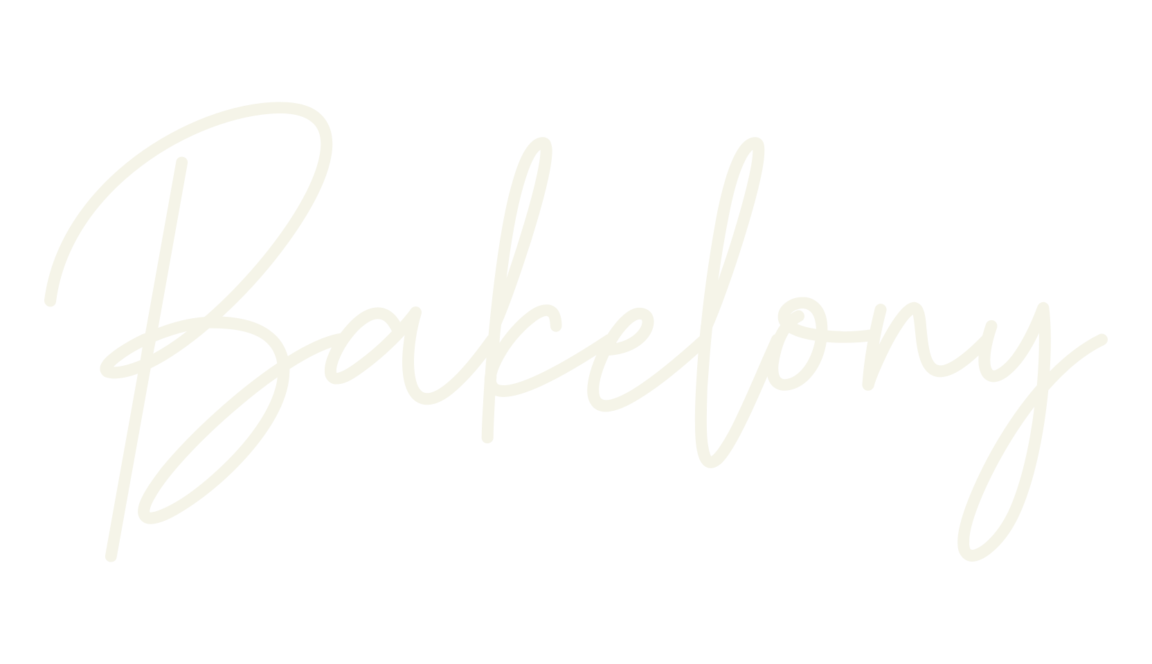 Bakelony, girly font preview
