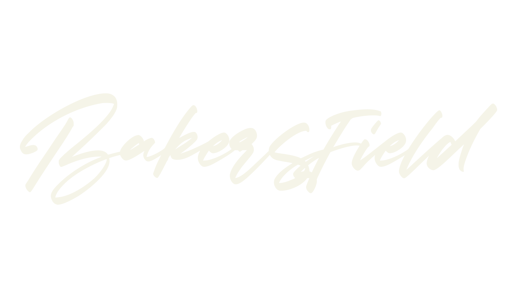 Bakersfield, handwriting font preview