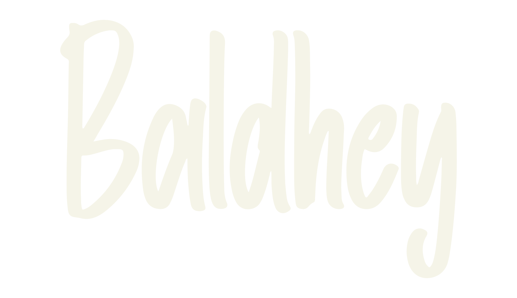 Baldhey, tattoo font preview