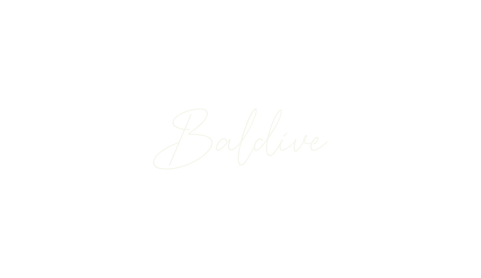 Baldive, fashion script font preview