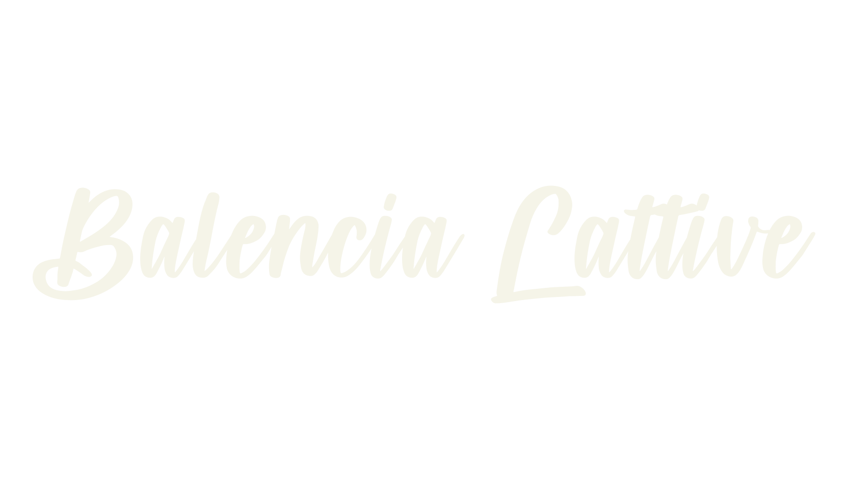 Balencia Lattive, modern font preview