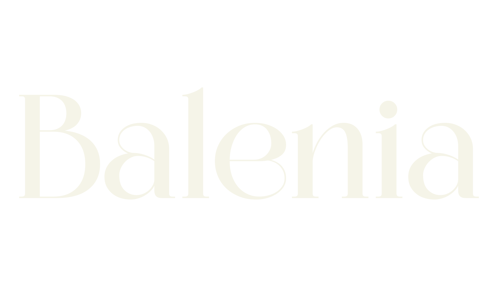 Balenia, creative font preview