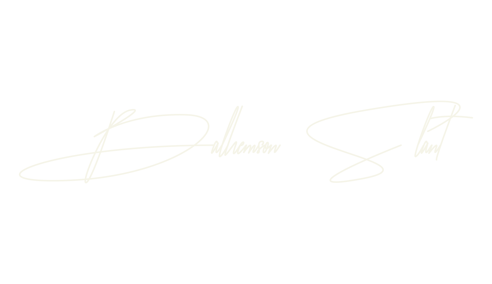 Balhemson Slant, cursive font preview