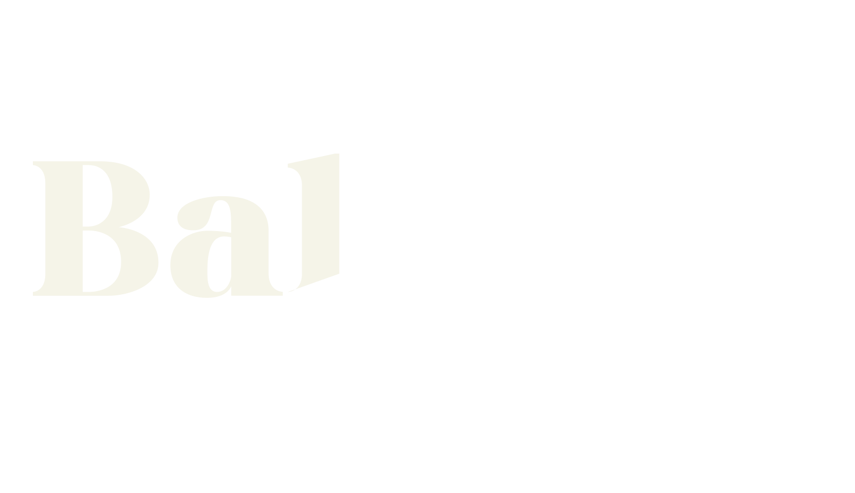 Baligon, bold font preview