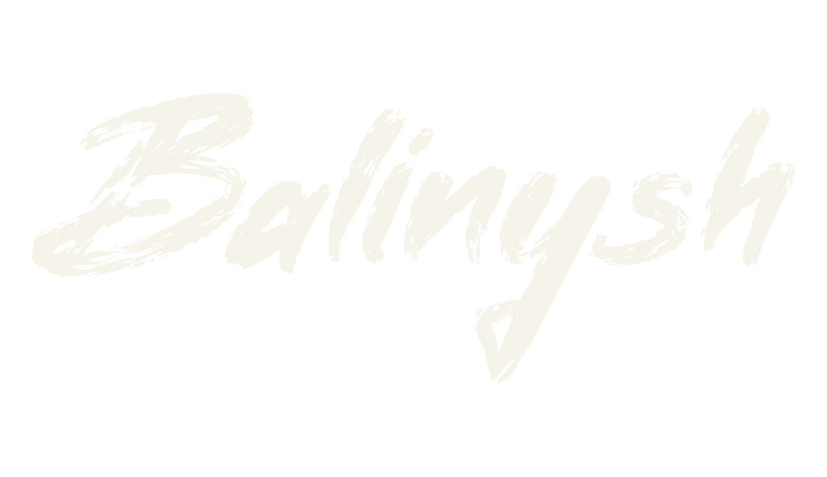 Balinysh, fashion script font preview
