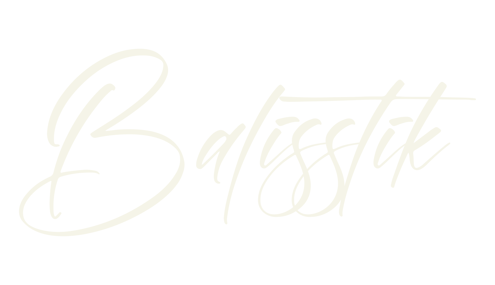 Balisstik, script font preview