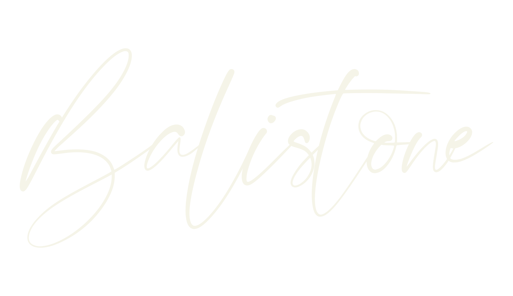 Balistone, signature font preview