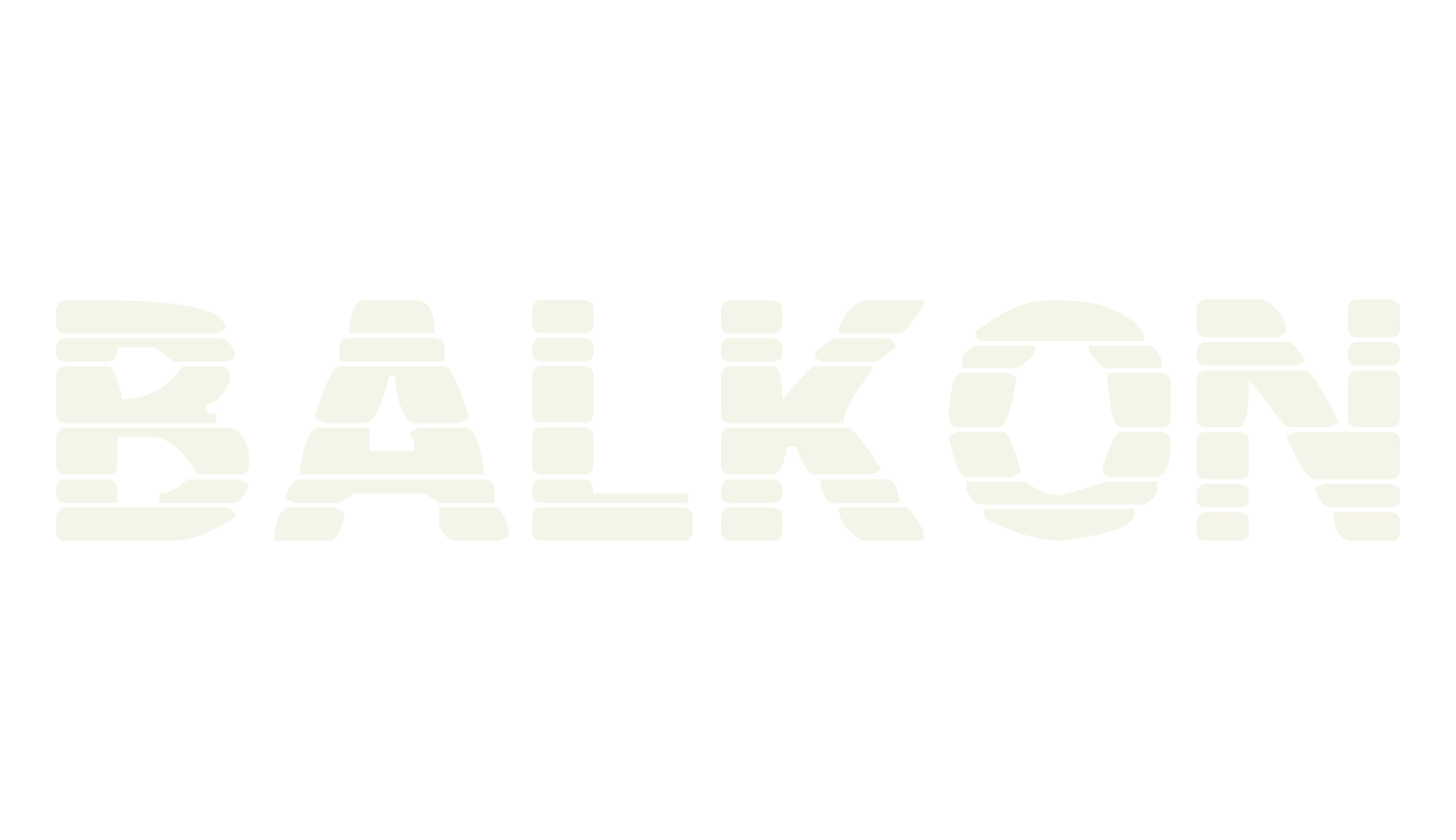 BALKON, sans serif font preview