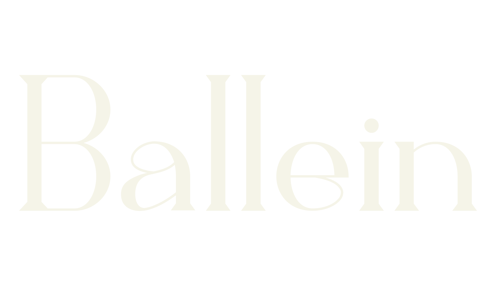 Ballein, stylish font preview