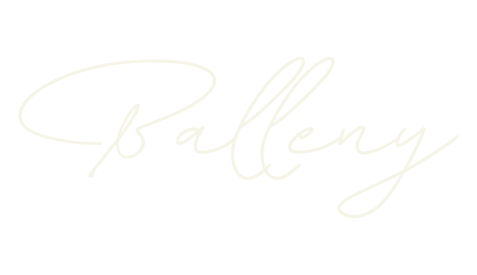 Balleny, script font preview