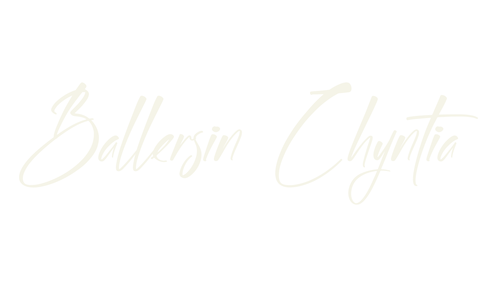 Ballersin Chyntia, script font preview