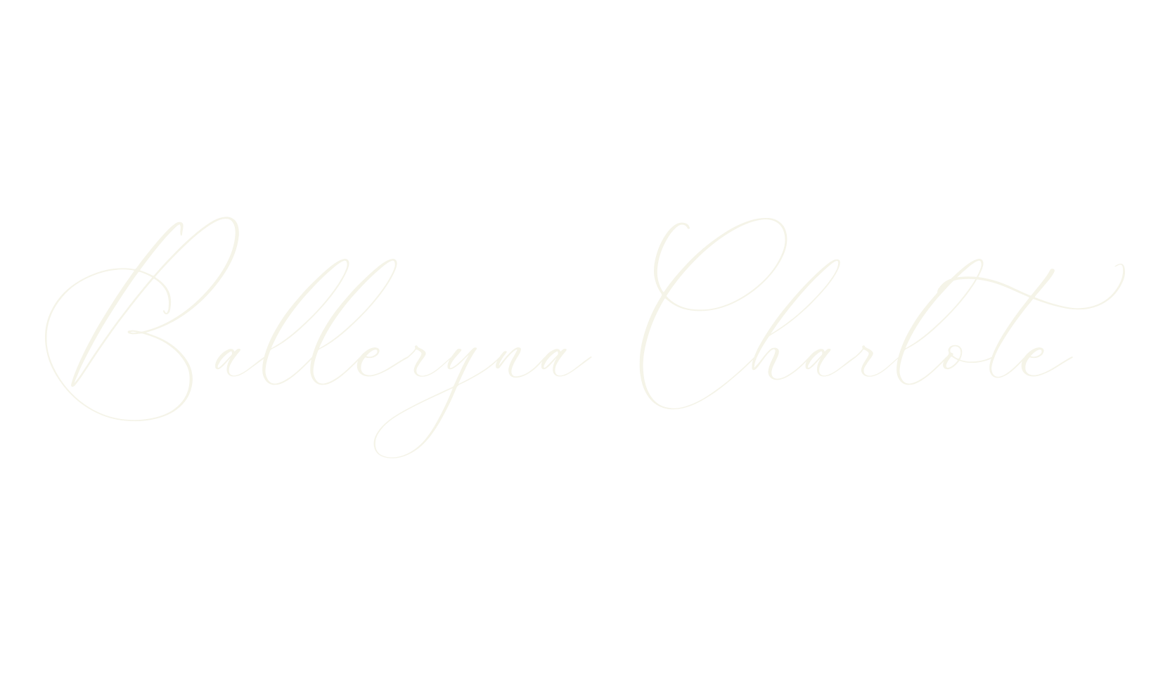 Balleryna Charlote, script font preview