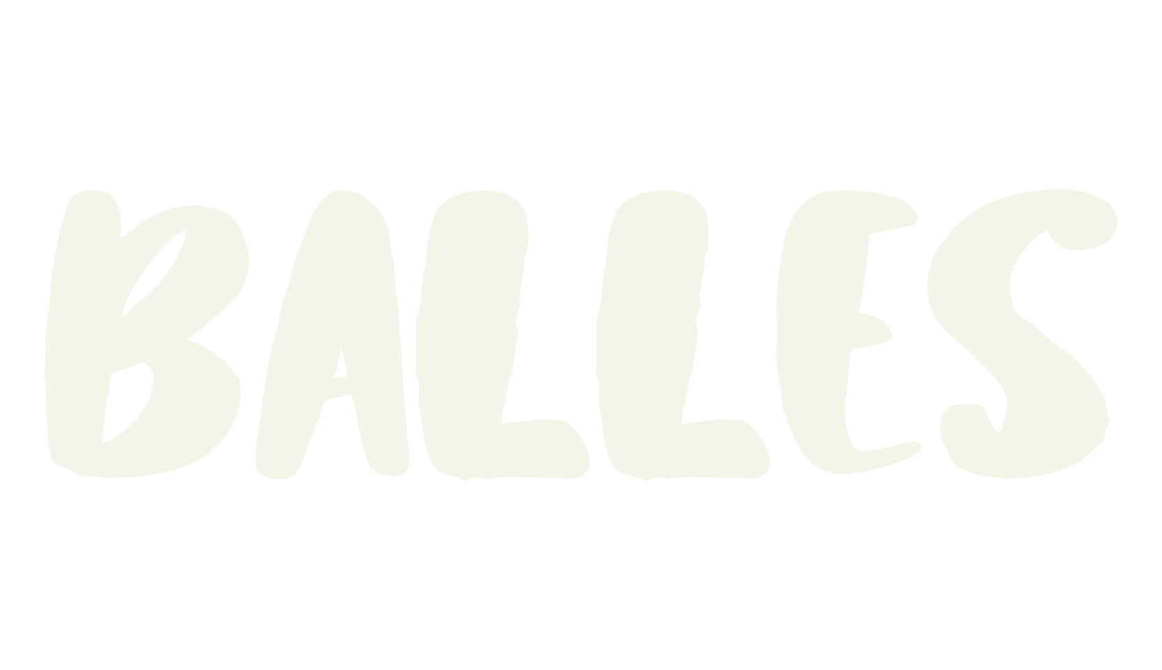 Balles, tattoo font preview
