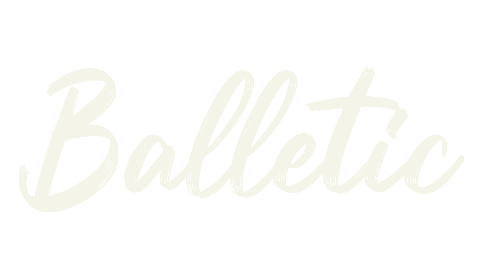 Balletic, design font preview