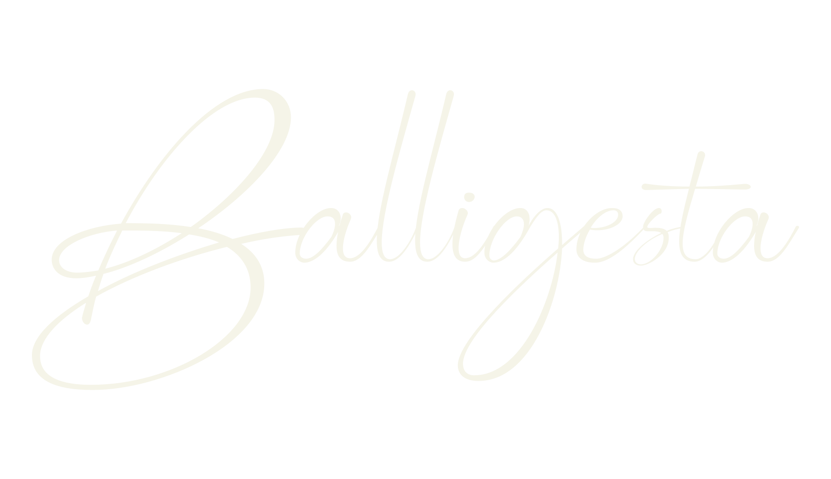 Balligesta, wedding font preview
