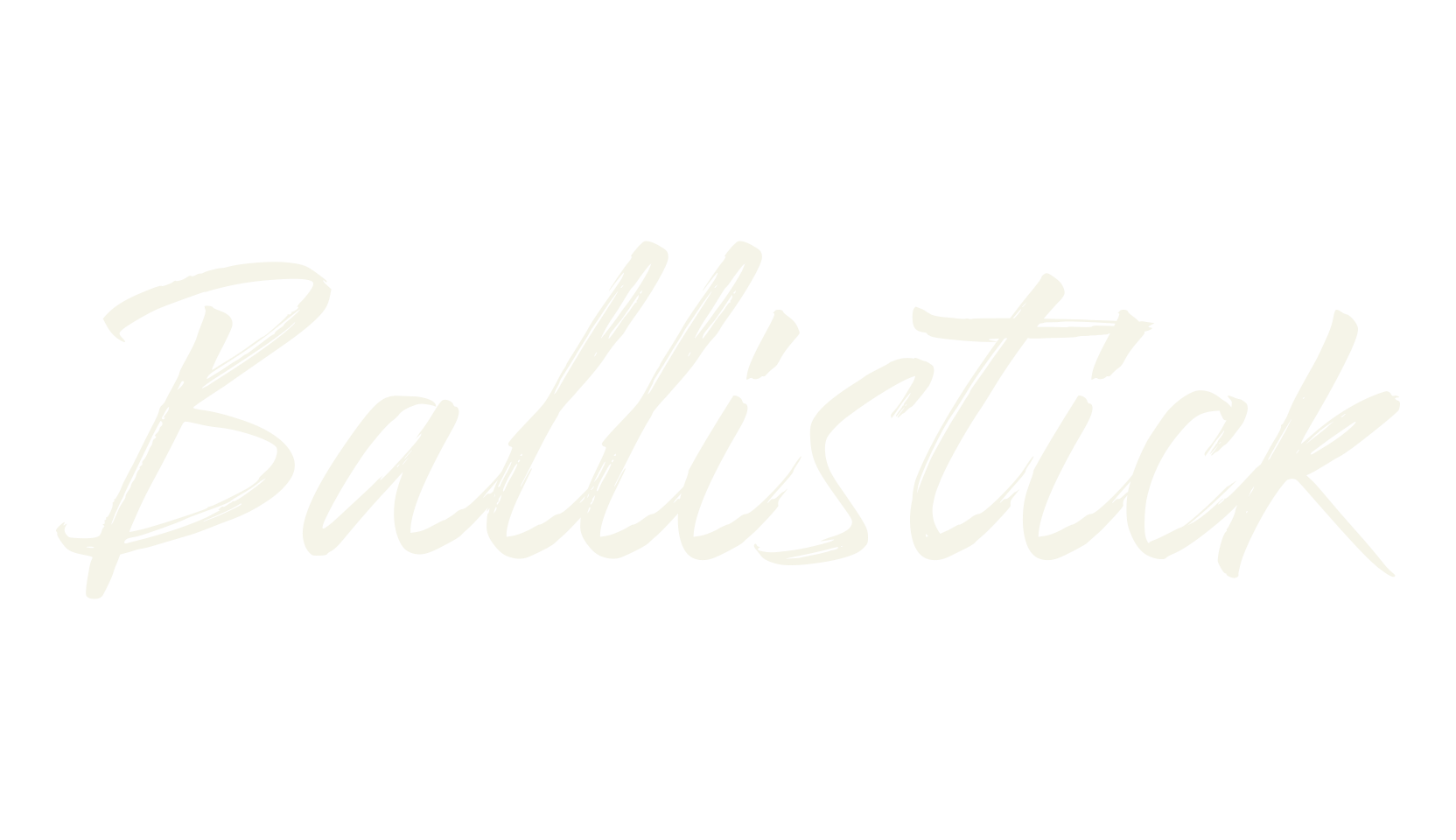 Ballistick, grunge font preview