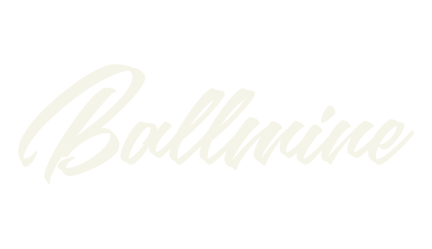 Ballmine, calligraphy font preview
