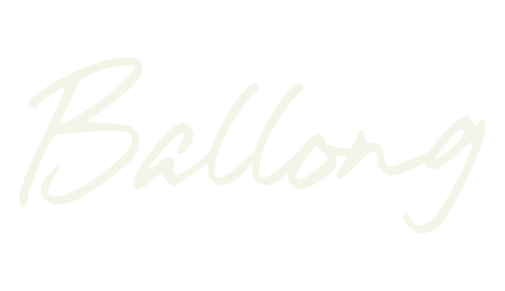 Ballong, calligraphy font preview