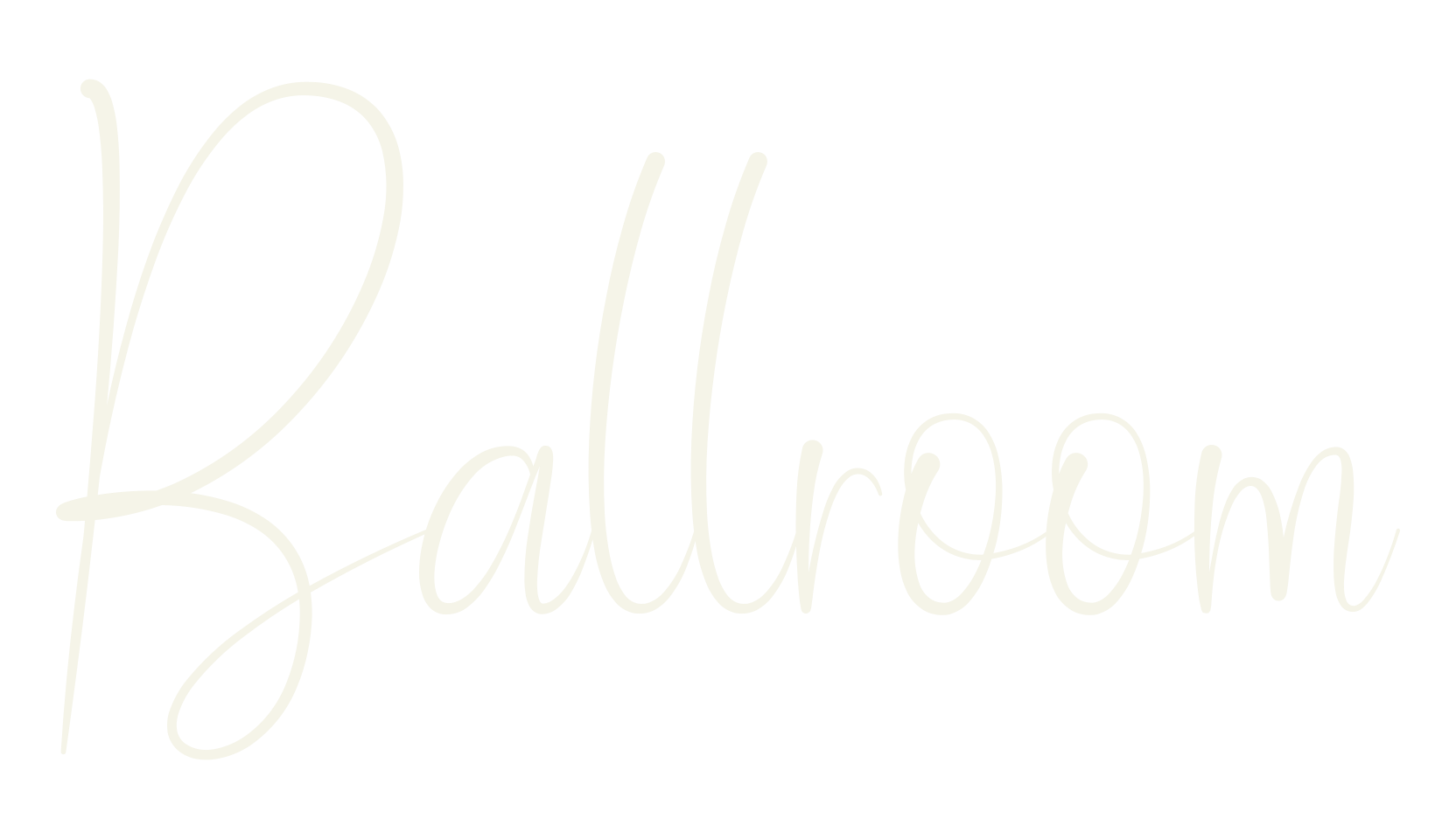 Ballroom, display font preview