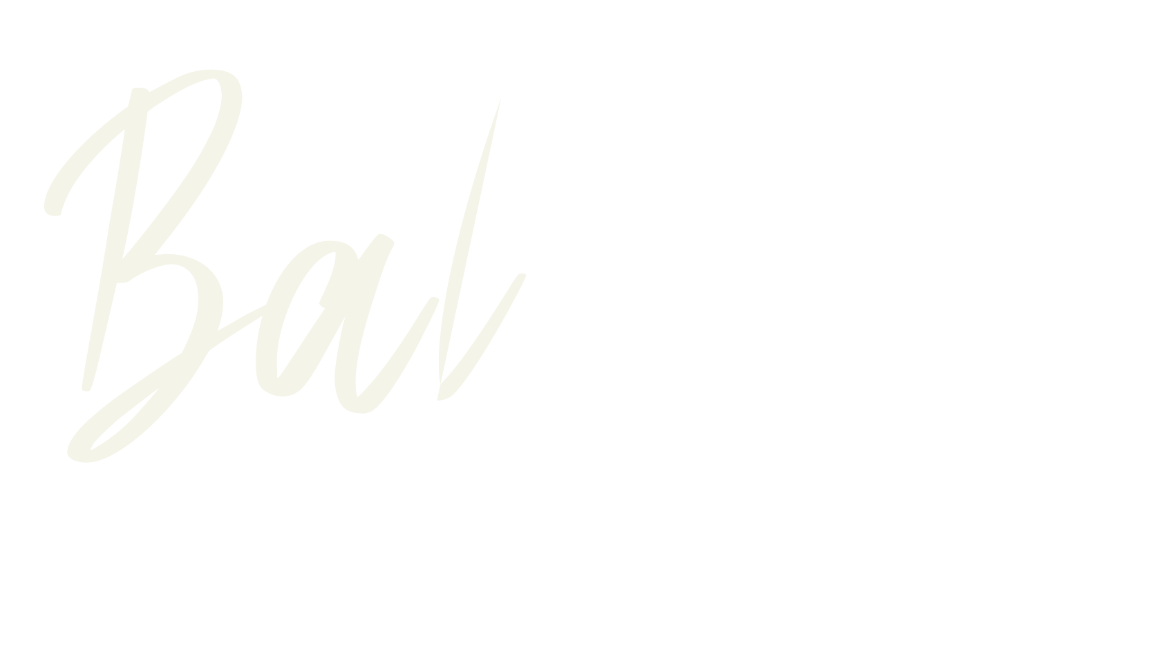 Ballysta, cursive font preview