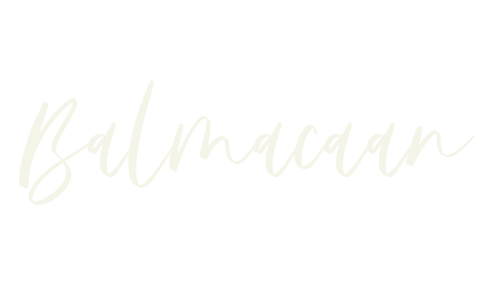 Balmacaan, typewriter font preview