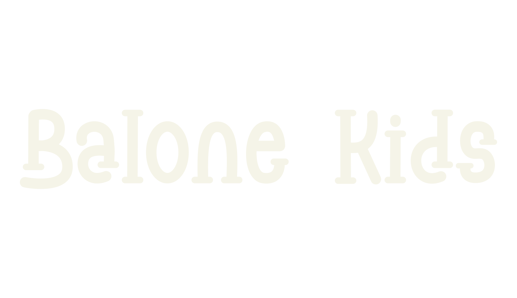 Balone Kids, children font preview