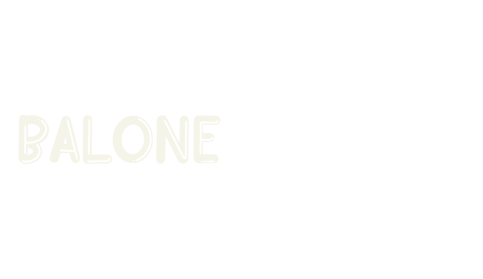 BALONEE Bubble, bubble letters font preview