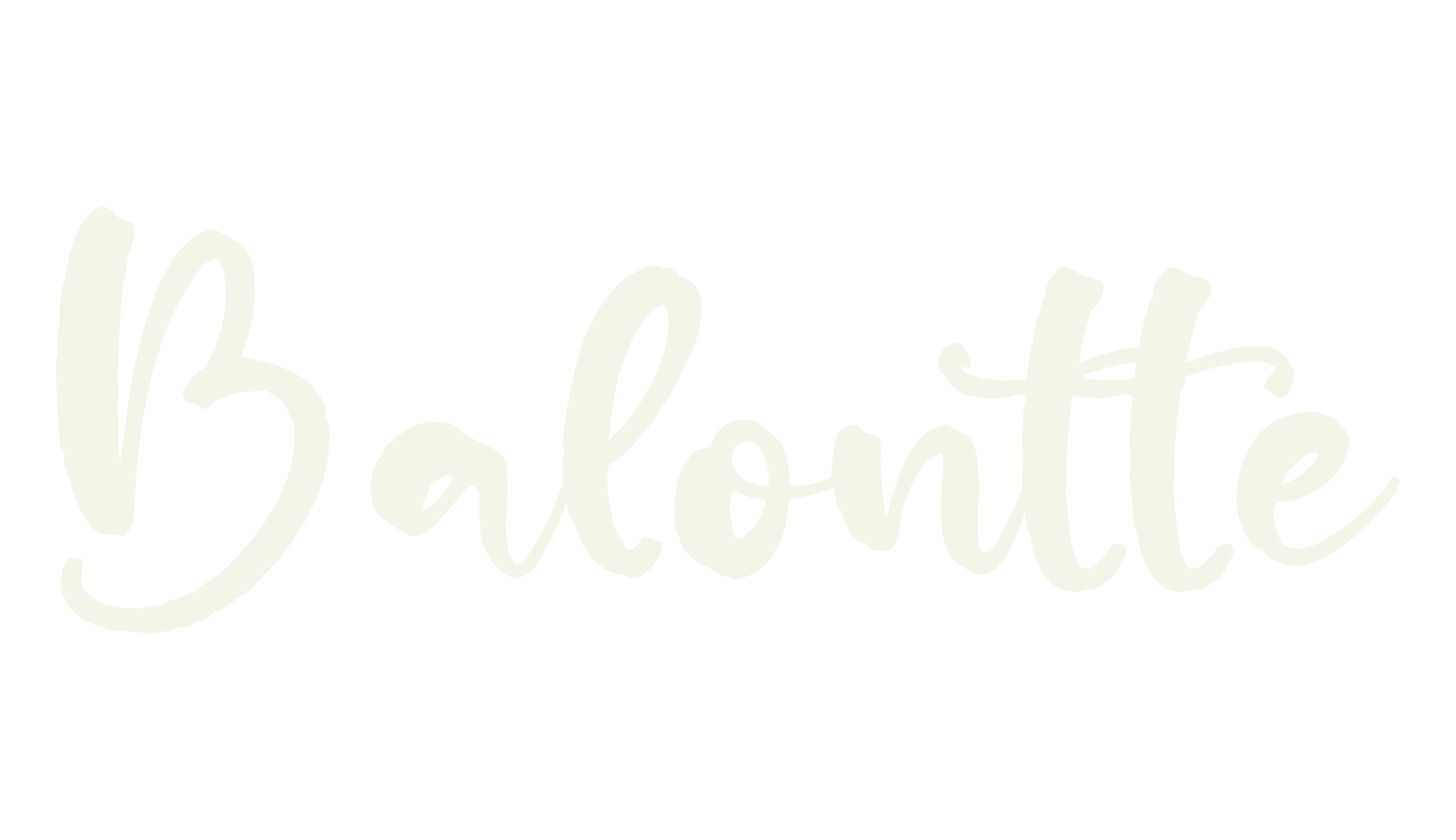 Balontte, script font preview