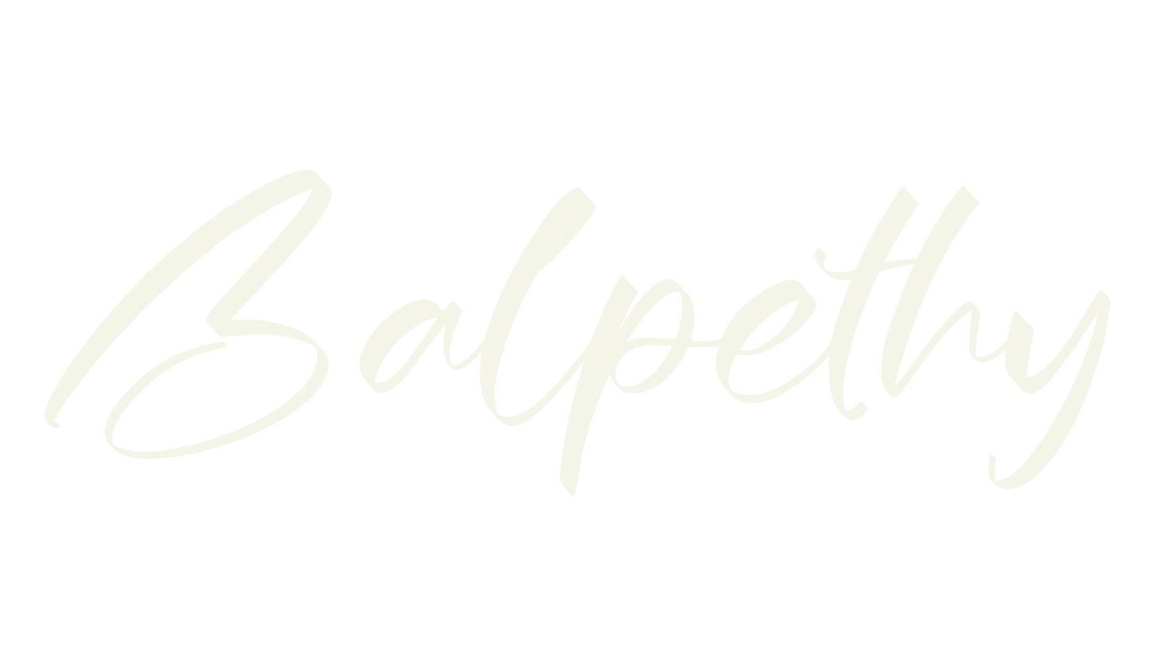 Balpethy, script font preview