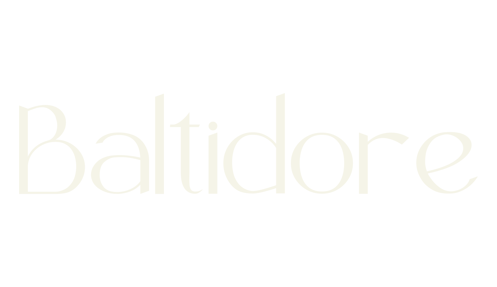 Baltidore, monogram font preview