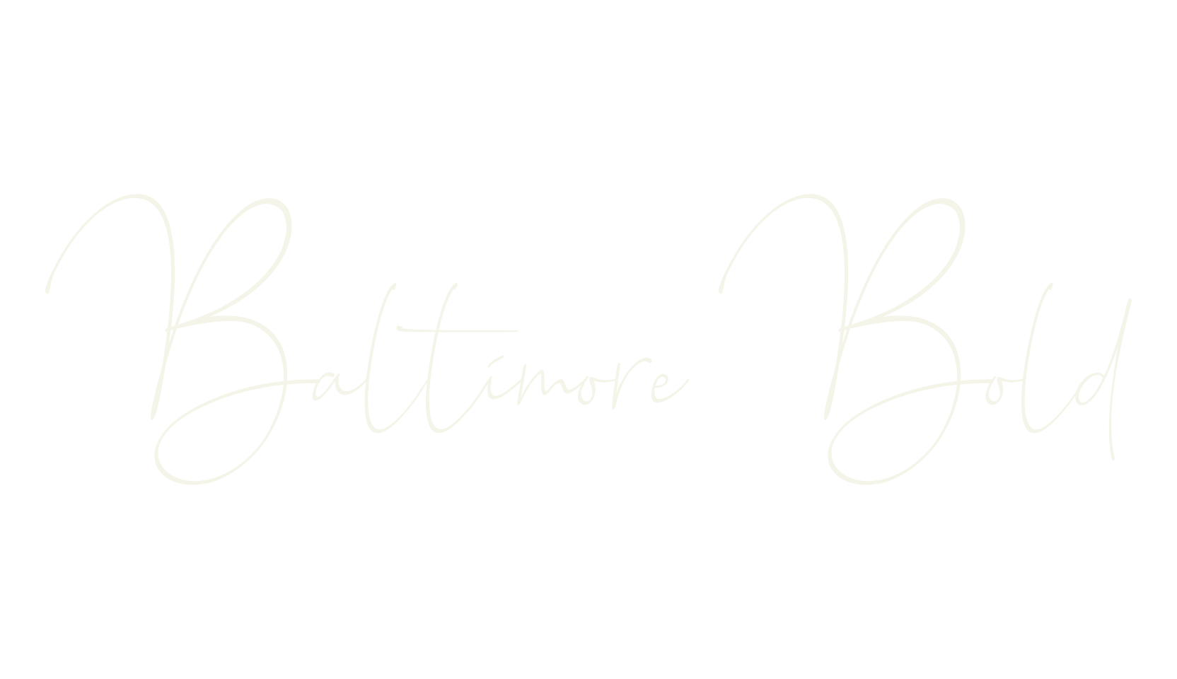 Baltimore Bold, tattoo font preview