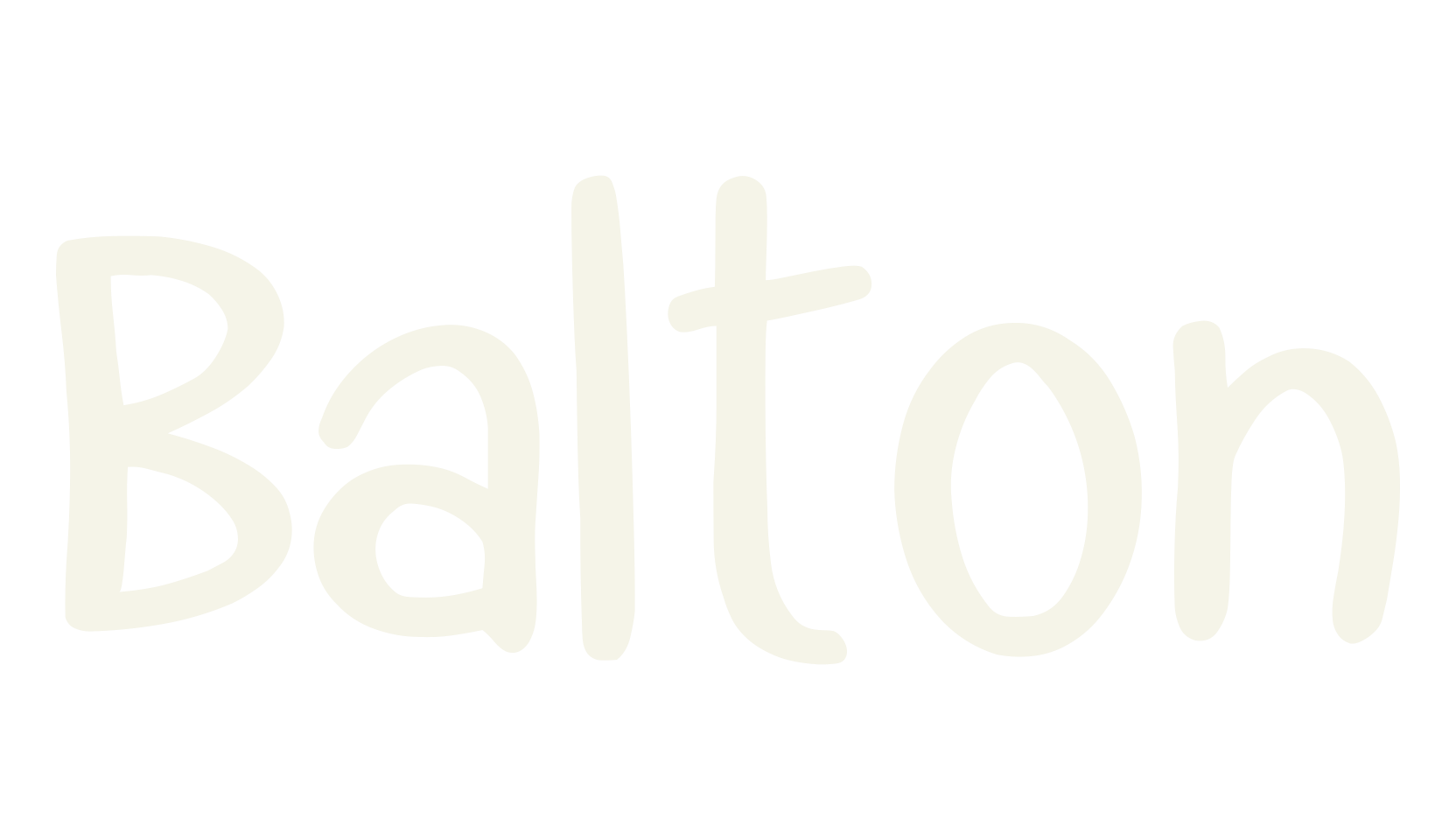 Balton, handwriting font preview