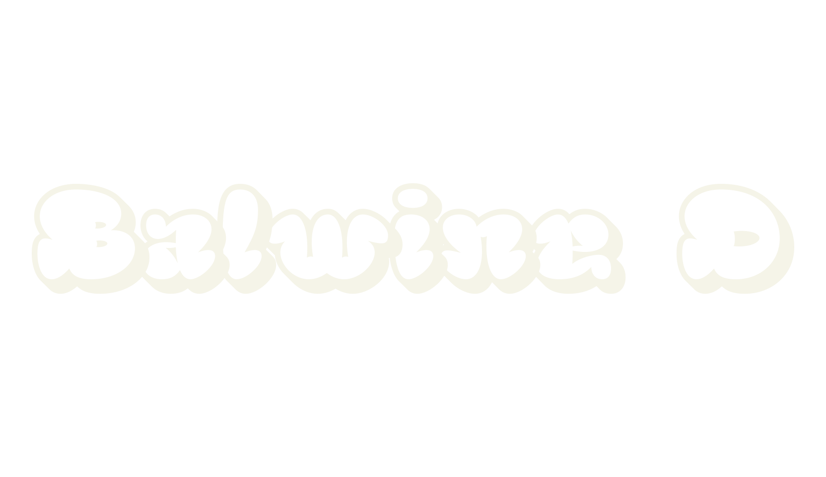 Balwine 3D, 3d font preview