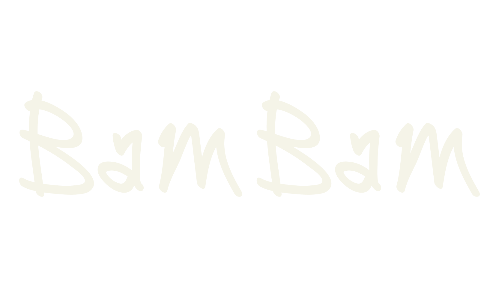 BamBam, handwriting font preview